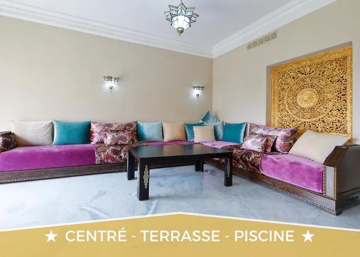 Hivernage Garden I 130 M2 I Vue Jardin I Piscine